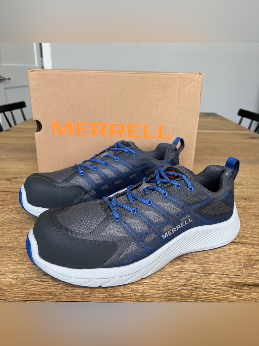 Size 11 Men Merrell Moab Flight CF Men Safety Toe Carbon Fiber Work J005229W